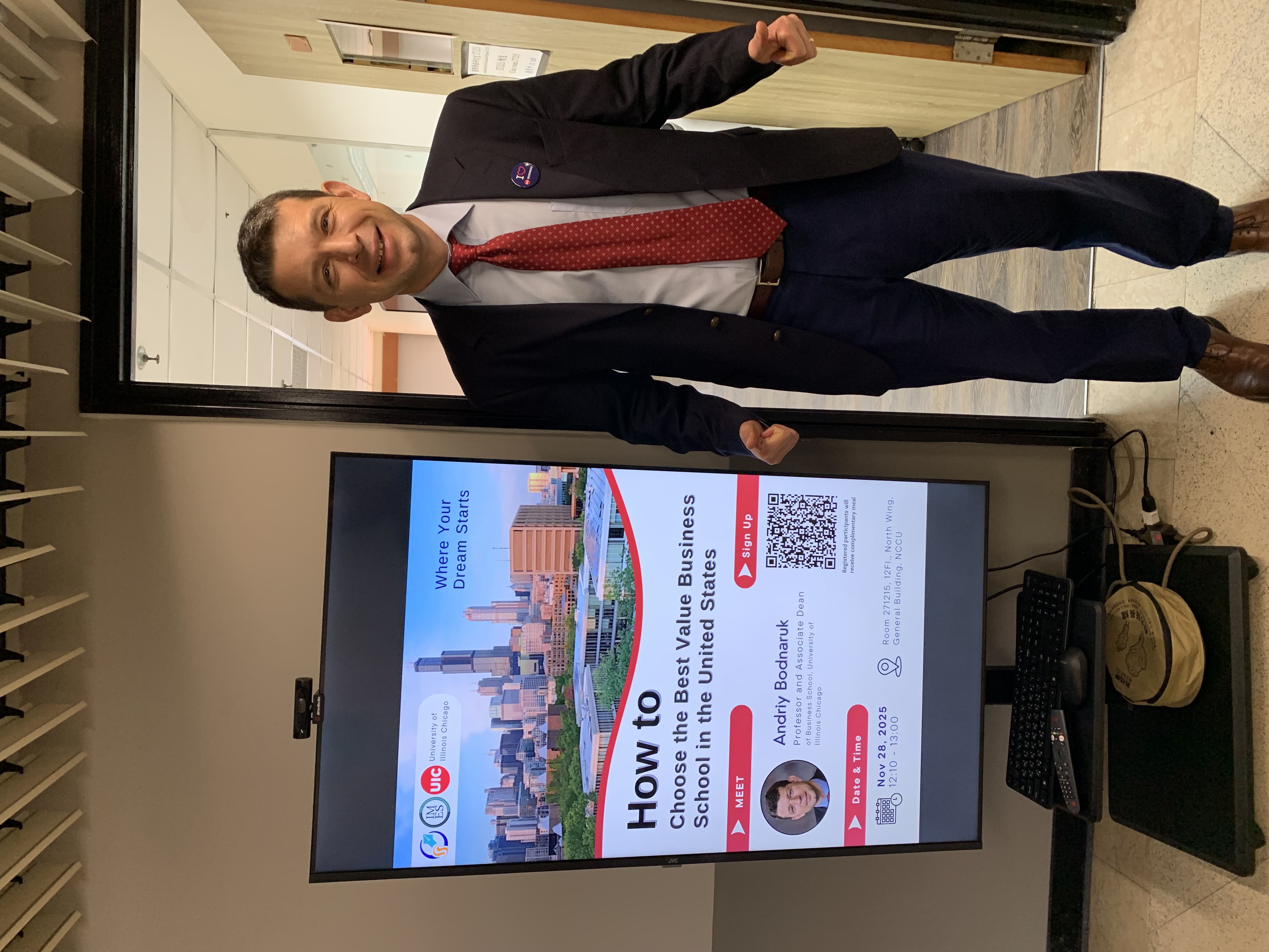 NCCU IMES Strengthens Dual-Degree Collaboration with UIC College of Business