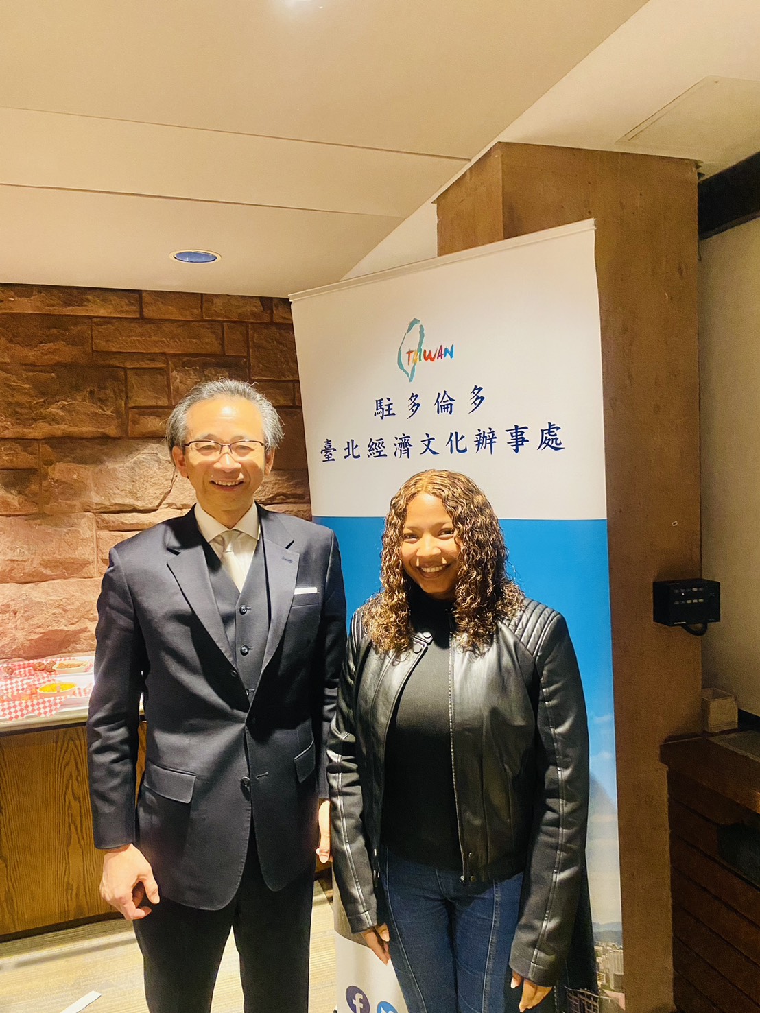 The event featured remarks from Mr. Yi-Peng Liang, Director General of the Taipei Economic and Cultural Office in Toronto